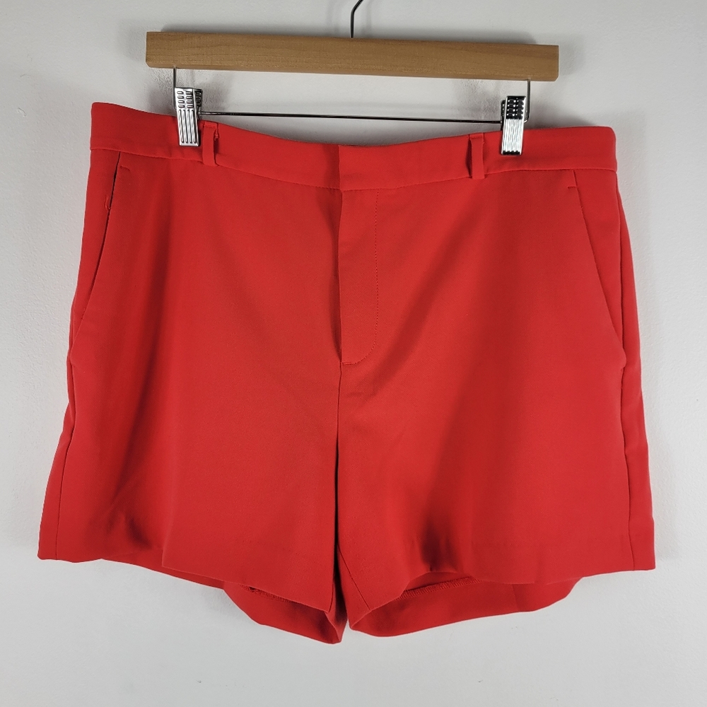 Banana Republic High Waist Flat Front Dress Shorts